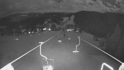 Lanovka - pohled dolů