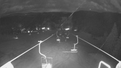 Lanovka - pohled dolů