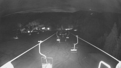 Lanovka - pohled dolů