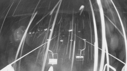 Lanovka - pohled dolů