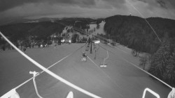 Lanovka - pohled dolů