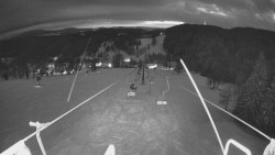 Lanovka - pohled dolů