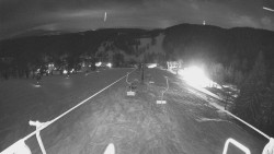 Lanovka - pohled dolů