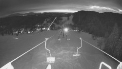 Lanovka - pohled dolů