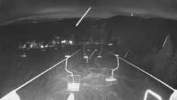 Lanovka - pohled dolů