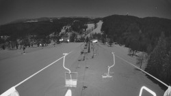 Lanovka - pohled dolů