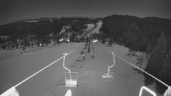 Lanovka - pohled dolů