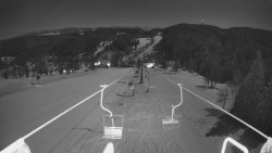 Lanovka - pohled dolů