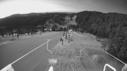 Lanovka - pohled dolů