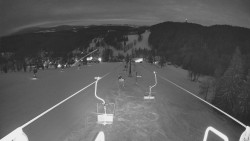 Lanovka - pohled dolů