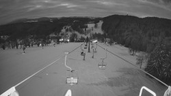 Lanovka - pohled dolů