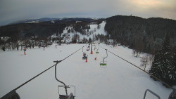 Lanovka - pohled dolů