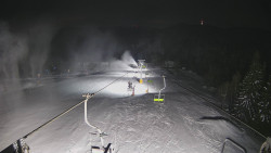 Lanovka - pohled dolů