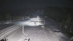 Lanovka - pohled dolů