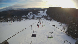 Lanovka - pohled dolů