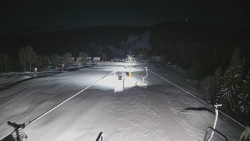 Lanovka - pohled dolů