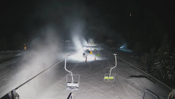 Lanovka - pohled dolů