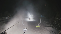 Lanovka - pohled dolů