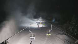 Lanovka - pohled dolů