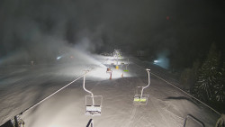 Lanovka - pohled dolů