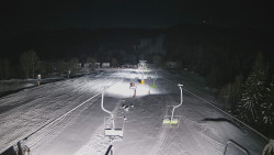 Lanovka - pohled dolů