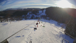 Lanovka - pohled dolů