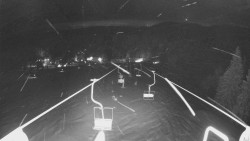 Lanovka - pohled dolů