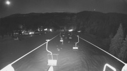 Lanovka - pohled dolů