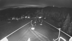 Lanovka - pohled dolů