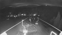 Lanovka - pohled dolů