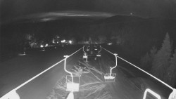 Lanovka - pohled dolů