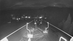 Lanovka - pohled dolů