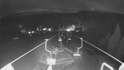 Lanovka - pohled dolů