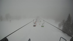 Lanovka - pohled dolů