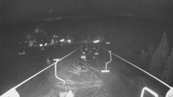 Lanovka - pohled dolů