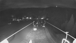 Lanovka - pohled dolů