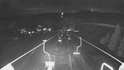 Lanovka - pohled dolů