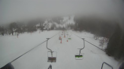 Lanovka - pohled dolů