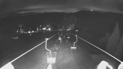 Lanovka - pohled dolů