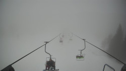 Lanovka - pohled dolů