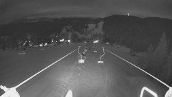 Lanovka - pohled dolů