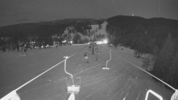 Lanovka - pohled dolů