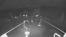 Lanovka - pohled dolů