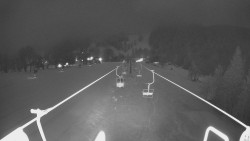 Lanovka - pohled dolů