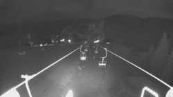 Lanovka - pohled dolů