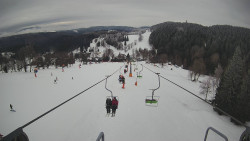 Lanovka - pohled dolů