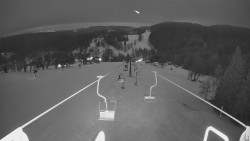 Lanovka - pohled dolů