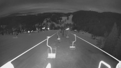 Lanovka - pohled dolů