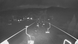 Lanovka - pohled dolů