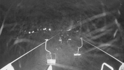 Lanovka - pohled dolů